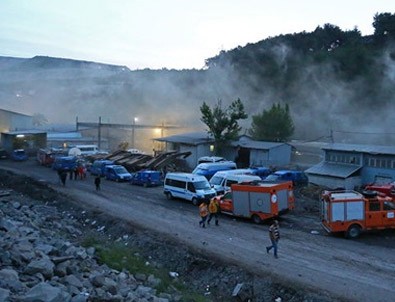 Soma'da maden ocağında ikinci yangın