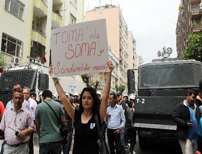 Chp Kadın Kollarından 'soma'Eylemi