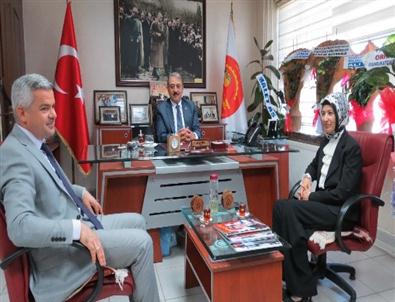 Sgk İl Müdürü Kara’dan Mesob Başkanı Keskin’e Ziyaret