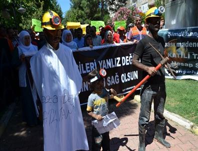 Viranşehir’de Soma Protestosu