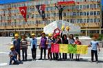 ADIYAMAN VALİLİĞİ - Öğrencilerden Soma Eylemi