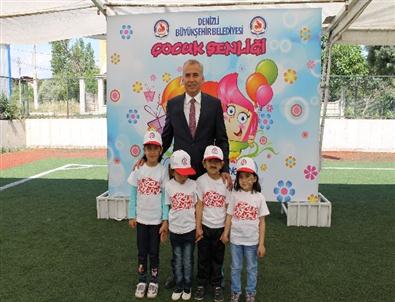 Denizli’de Çocuk Şenliği Başladı