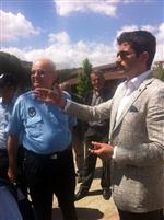 İBRAHIM GÜRDAL - Büyükşehir İle Germencik Arasındaki Pankart Tartışması