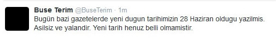 Buse Terim yalanladı