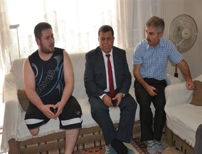 Aydın’da Engelli Sporcu ve Ailelerine Ziyaret