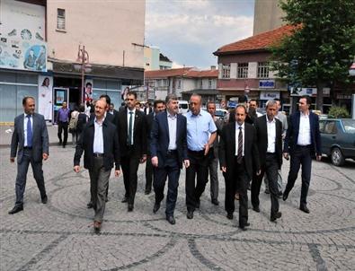 Başkanlardan Akşehir'i Gezdi