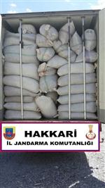 YENİ KÖPRÜ - Hakkari'de 18 Ton Kaçak Çay Ele Geçirildi