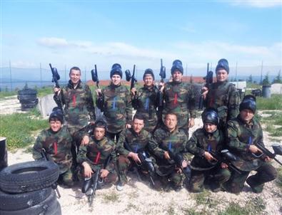 Bilecik Zabıtası 'Paintball'La Stres Attı