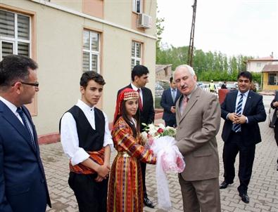 Sivas Valisi Alim Barut İmranlı’da Temaslarda Bulundu