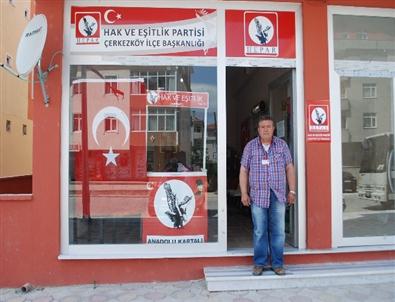 Hepar Çerkezköy İlçe Başkanlığı Hizmet Binasını Değiştirdi