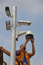 OSB - Mobese Kameralarının Montajına Başlandı