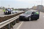YURTTAŞ - Tır'ın Çarptığı Otomobil Bariyere Çarptı Açıklaması