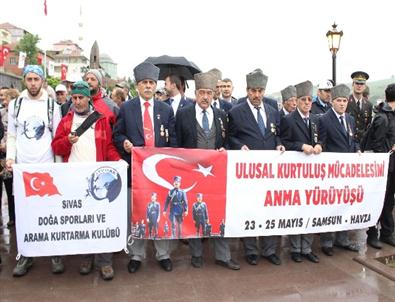 Atatürk'ün Havza'ya Gelişi Sade Törenle Kutlandı
