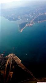 KÖRFEZ KÖPRÜSÜ - Körfez Köprüsü'ndeki İnşaat Havadan Görüntülendi