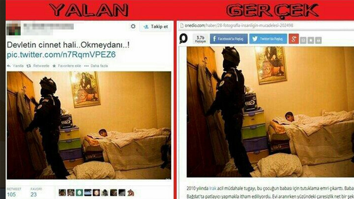 Okmeydanı yalanı patladı!