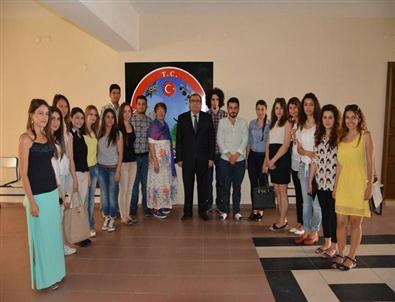 Nto Proje Ekibi, Kaymakam Mehmet Okur’u Ziyaret Etti