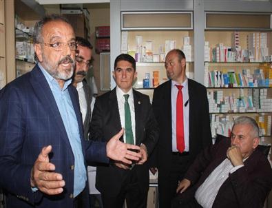 Sakık, Binali Yıldırım İle Esnaf Ziyaretinde Bulundu