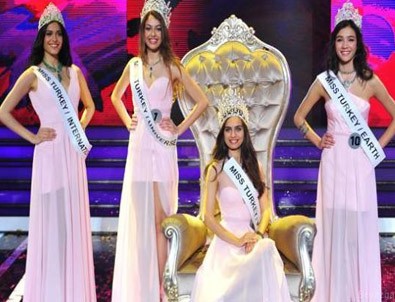Miss Turkey 2014’ün birincisi Amine Gülşe