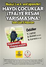 RESİM YARIŞMASI - Konya’da İtfaiye Resim Yarışması Başladı