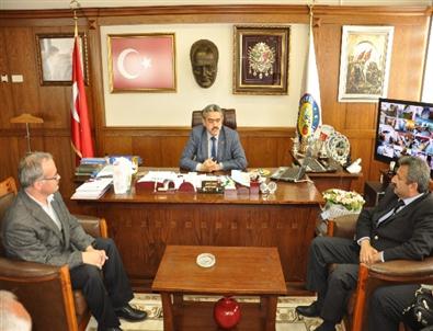 Tarım Kredi Kooperatifi Müdürleri Alıcık’ı Ziyaret Etti