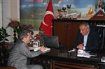 RAFET VERGİLİ - Başkan Vergili Türkeli Belediyesini Ziyaret Etti