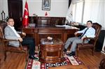 Kaymakamı Sezer’den Belediye Başkanı Yılmaz’a Ziyaret