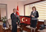 Azerbaycan Büyükelçiliği’nden Vali Tapsız’a Ziyaret