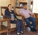 BERKAN SÖNMEZAY - Kaymakam Sönmezay'dan Silvan Belediye Eş Başkanlarına Hayırlı Olsun Ziyaret