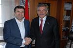HASAN TANRıSEVEN - Kaymakam Tanrıseven’den Başkan İşık’a Ziyaret