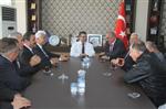 KAZıM ERGÜN - Tüed Genel Başkanı Kazım Ergün, Vergili ve Aksoy’u Ziyaret Etti