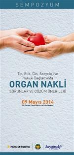 GAYRİ AHLAKİ - Organ Nakli Sempozyumu 9 Mayıs’ta