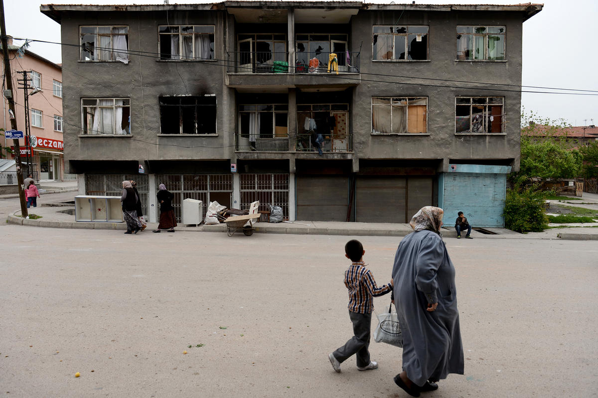 Başkent'te olaylı gece