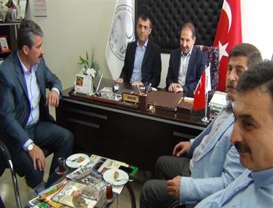 Milletvekili Öz, Başkan Akın'ı Ziyaret Etti