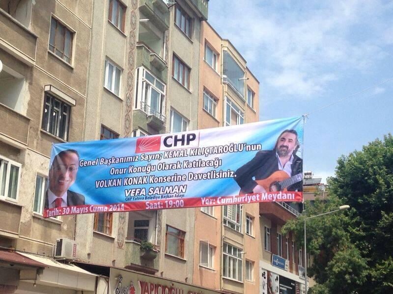 CHP'li başkan Kılıçdaroğlu'nun adını yanlış yazdı