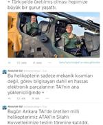 Cumhurbaşkanı Gül, Twıtter’dan Atak Helikopteri İle İlgili Görüşlerini Belirtti