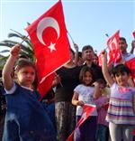 KORKAKLıK - Giresun’da Lice’de İndirilen Türk Bayrağı İçin Eylem Yapıldı.