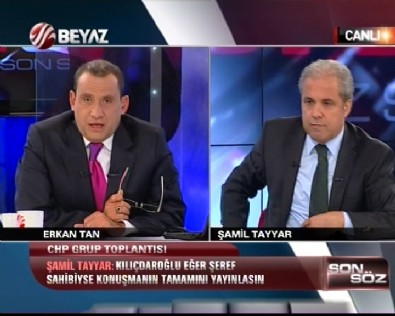 KIlıçdaroğlu'nun şerefi varsa açıklasın