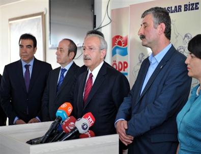 Kılıçdaroğlu, Ödp'yi Ziyaret Etti