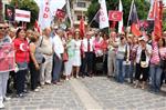 ATATÜRK EVİ - Mersin'de Add Üyelerinden Bayrak Protestosu