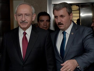 Kılıçdaroğlu ve Destici'den bayrak açıklaması