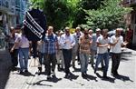 SIYAH ÇELENK - Tunceli’de Chp’ye Siyah Çelenkli Su Protestosu