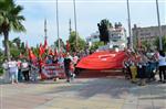 Ortaca’da Bayrağa Saygı Yürüyüşü