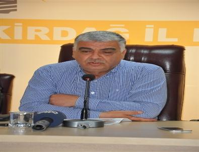 Ak Parti Tekirdağ İl Başkanlığında Devir Teslim Töreni