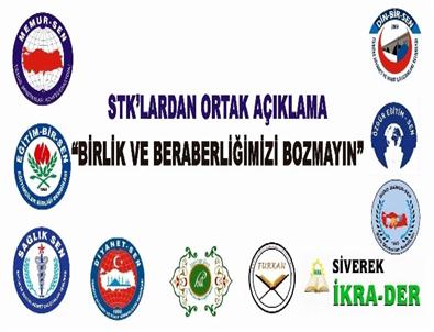 Siverek’te Bulunan Stk’lardan Sağduyu Çağrısı