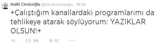 Hulki Cevizoğlu'ndan Ekmeleddin İhsanoğlu tepkisi