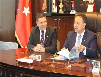 Mazıcıoğlu’ndan Güneş’e Ziyaret