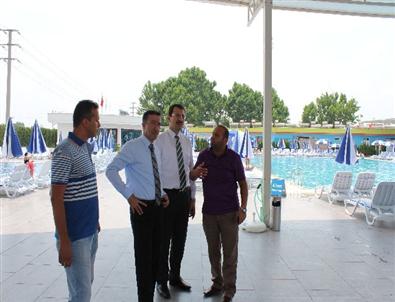 Milletvekilleri Aquapark’ta İncelemede Bulundular