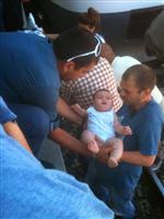 TREN İSTASYONU - Raylara Düşen Aras Bebek Taburcu Oldu