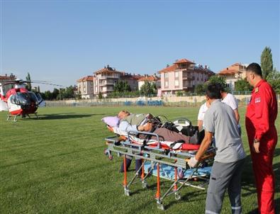 Hava Ambulansı Hüseyin Amca İçin Havalandı