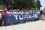 İŞ BIRAKMA EYLEMİ - Termik Santraller 'Özelleşmesin” Protestosu